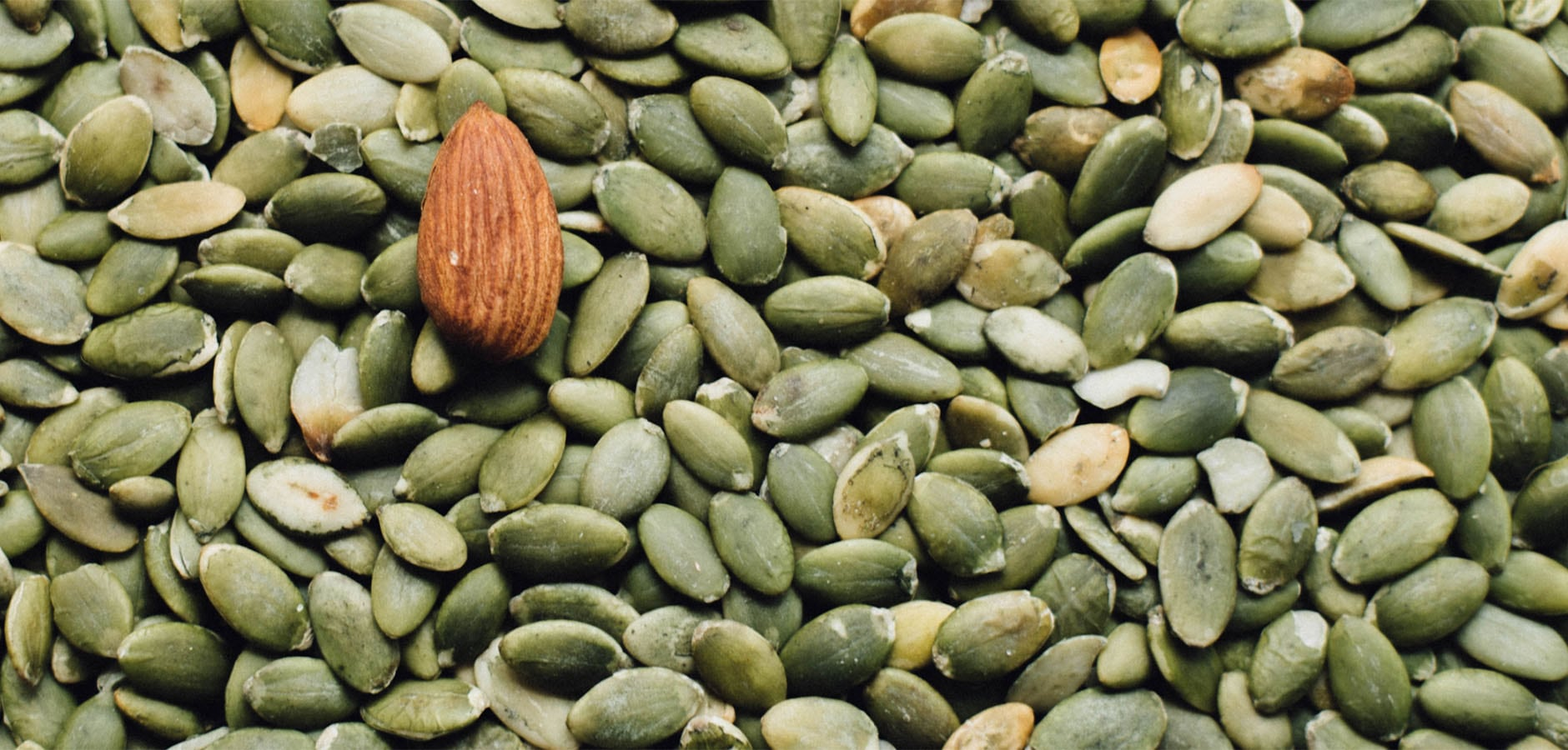 This almond amongst a bed of seeds is one ingredient that will give you a foundation for healthy body skin while you're young.