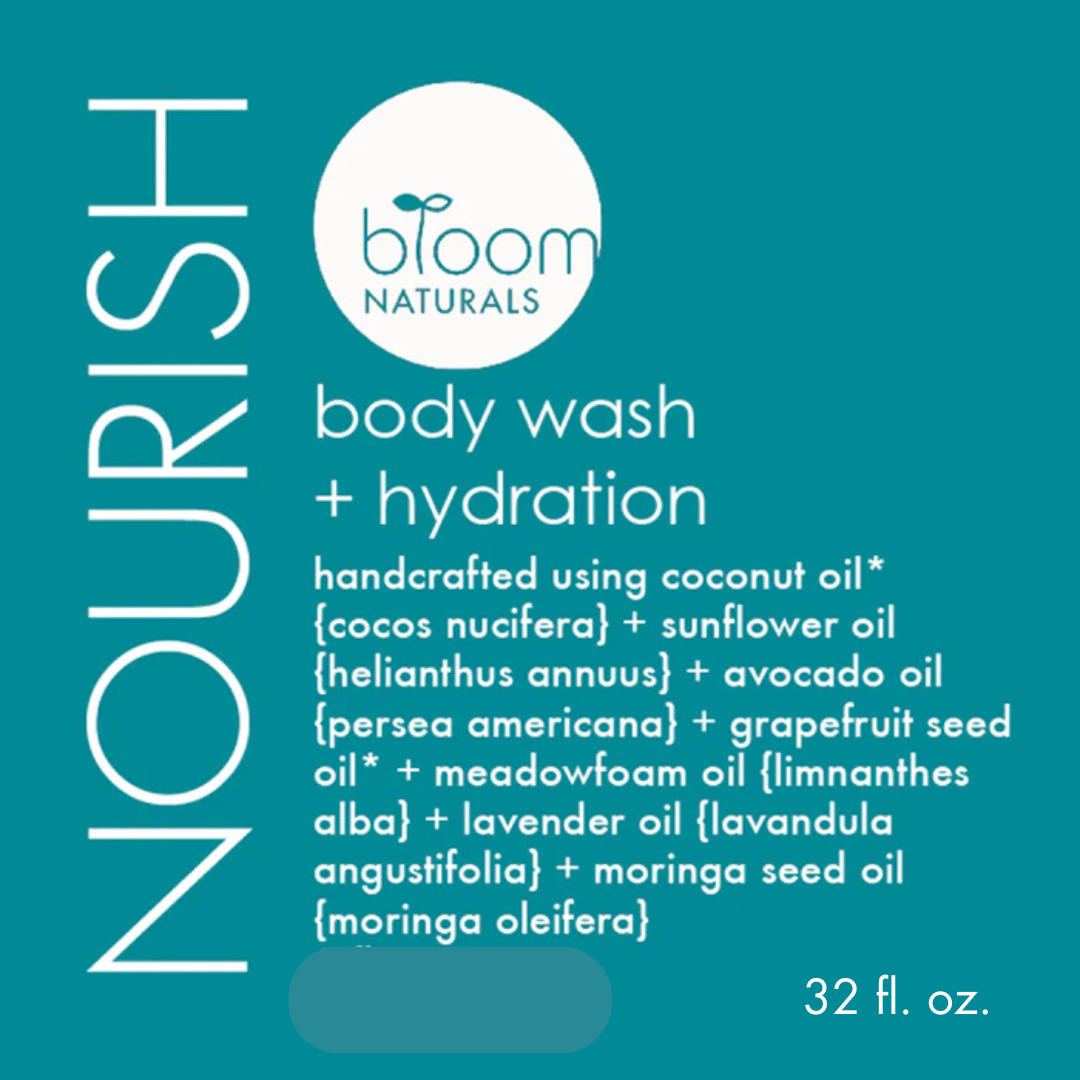nourish | body wash & hydration | 32 oz. refill