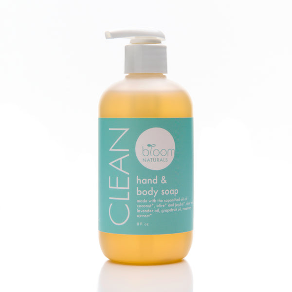 clean | gentle hand & body soap