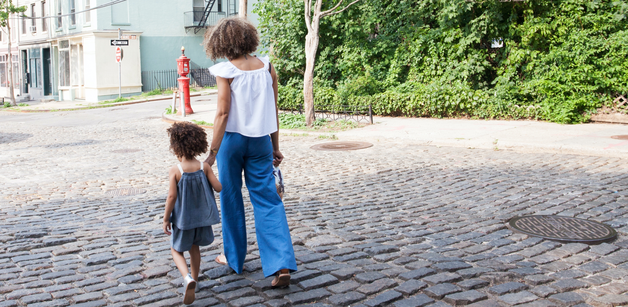 Being guests with kids.