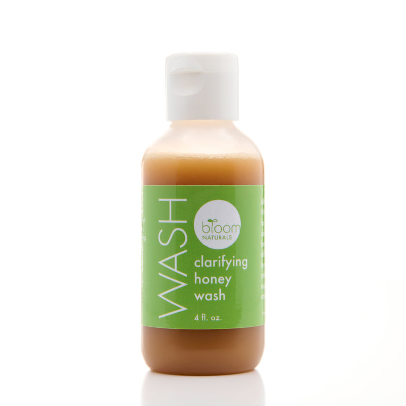 wash | clarifying honey wash for face