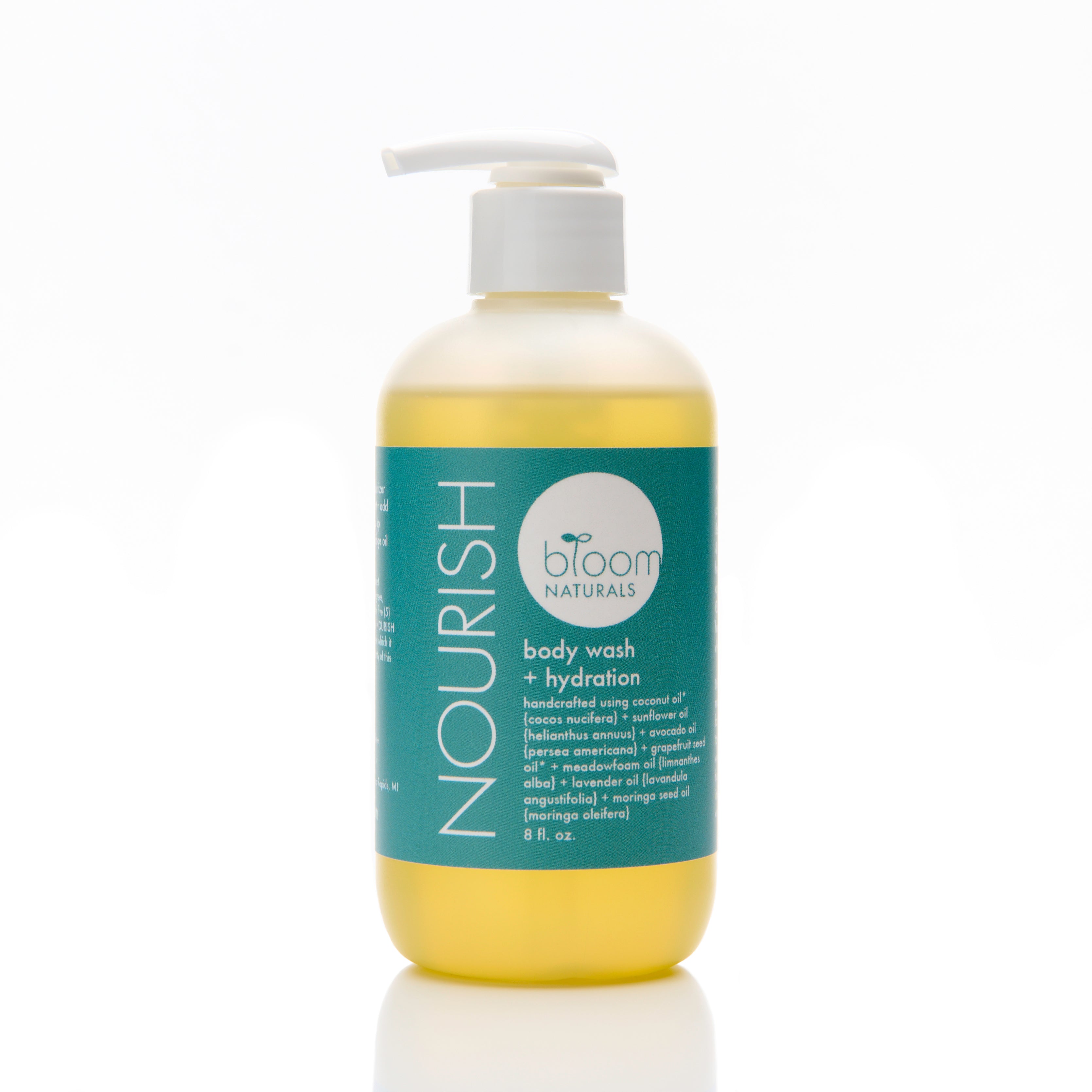 nourish | body wash & hydration 8 oz