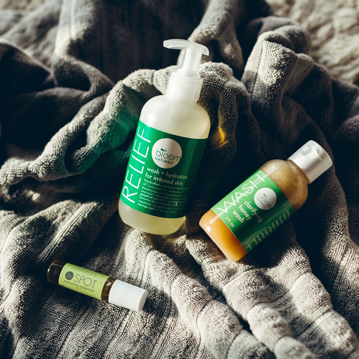 the cure-a system | for acne-irritated skin-Bloom Naturals