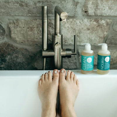 nourish | body wash & hydration 8 oz-body-Bloom Naturals