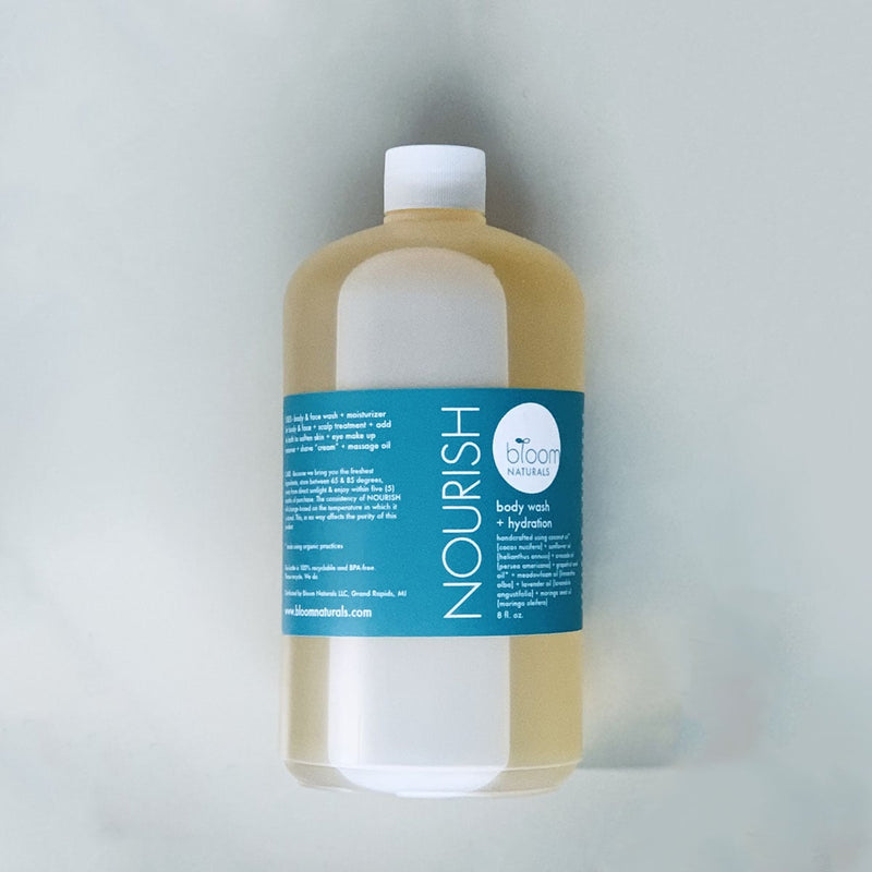 nourish | body wash & hydration | 32 oz.-body-Bloom Naturals
