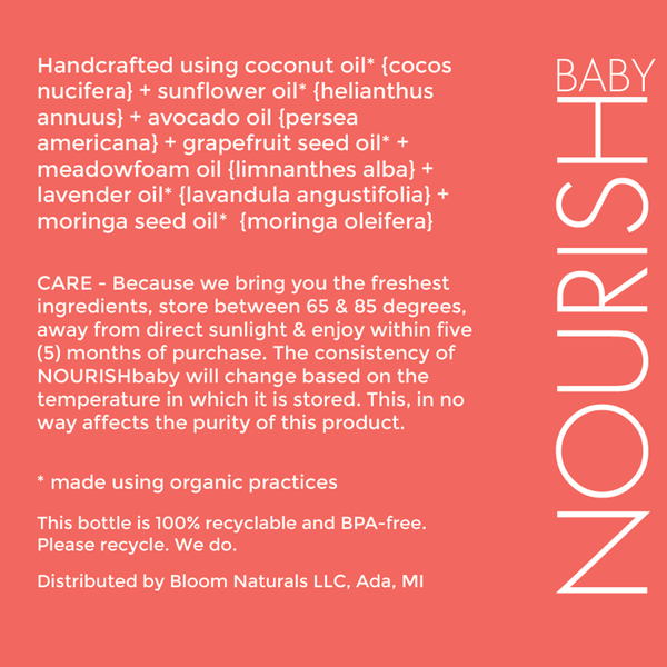 nourishbaby | baby wash & hydration 8 oz-Kids-Bloom Naturals