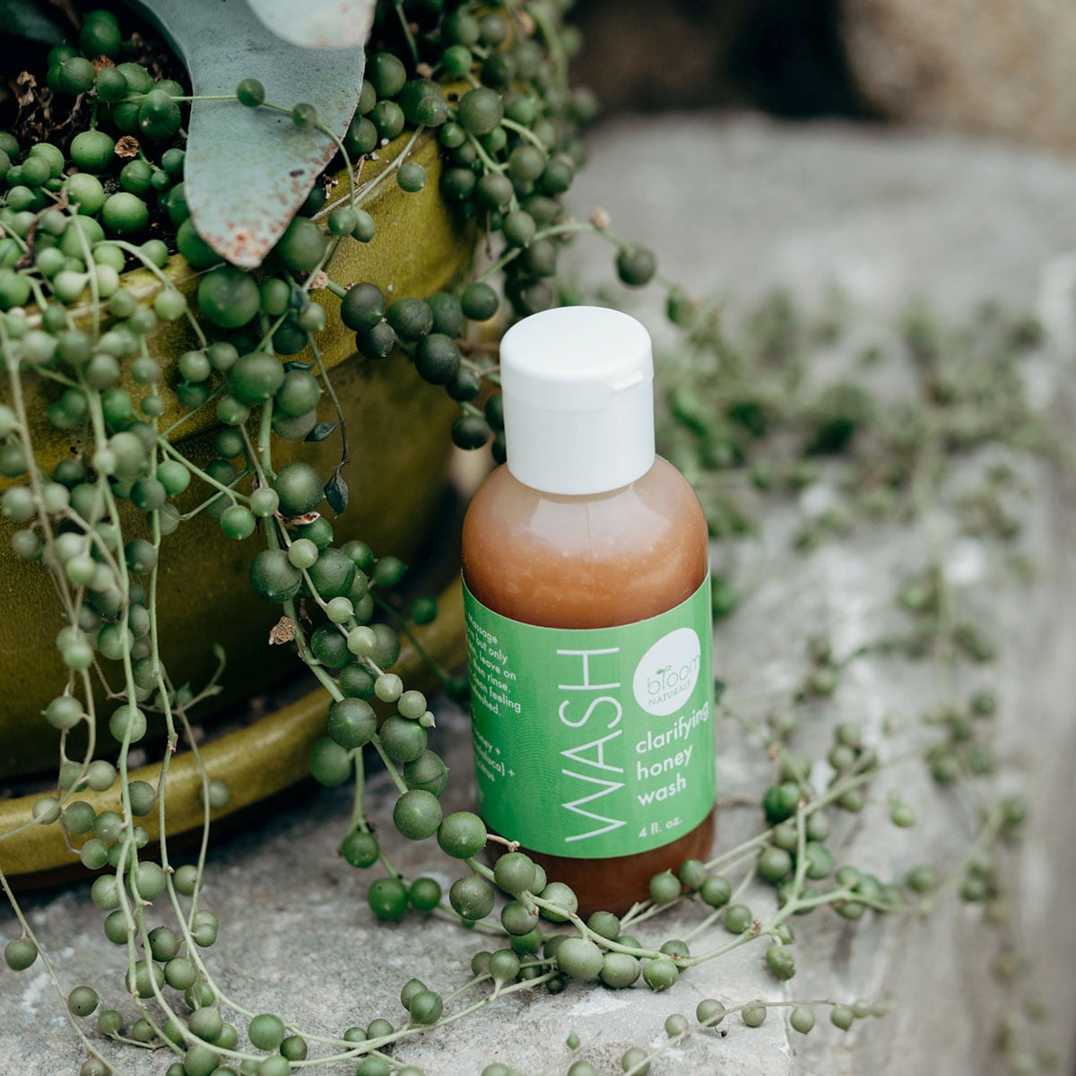 wash | clarifying honey wash for face-irritated skin-Bloom Naturals